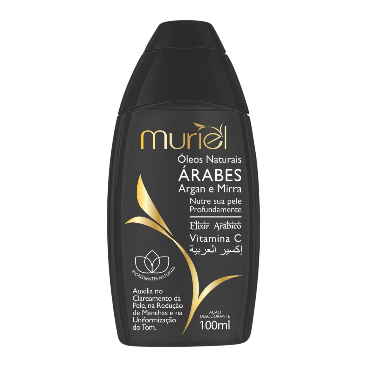 Óleo Corporal Hidratante Muriel Óleos Naturais Árabes 100ml