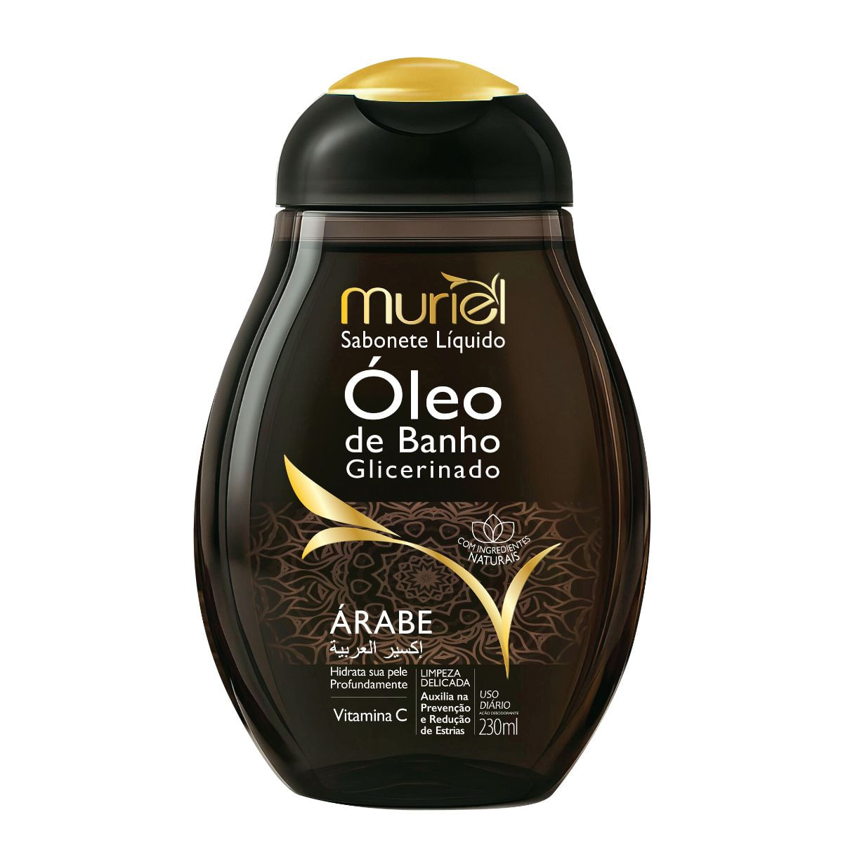 Sabonete Líquido Hidratante Muriel Óleo de Banho Árabe 230ml