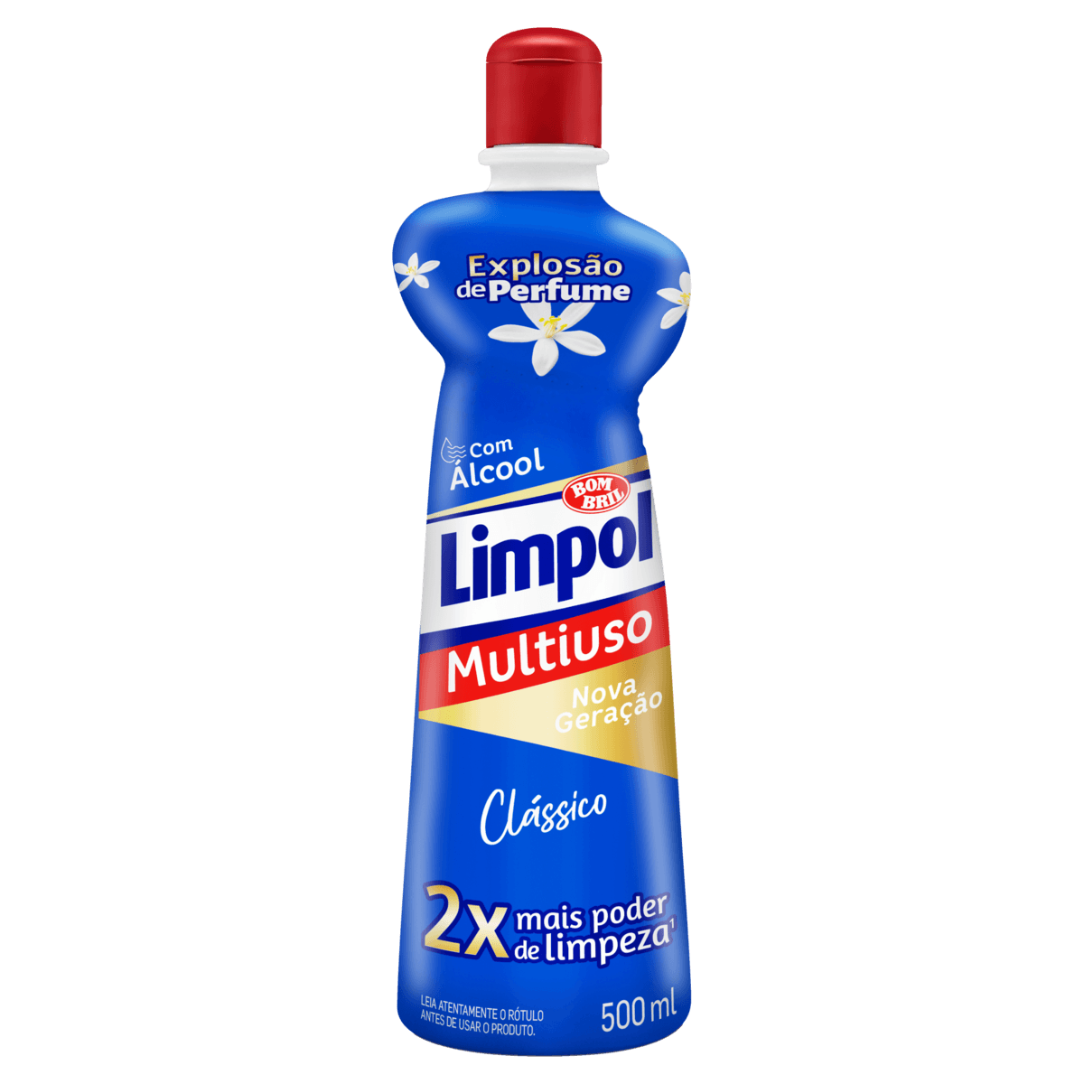 Limpador Multiuso com Álcool Limpol Clássico Líquido 500ml
