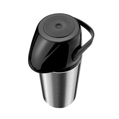 Garrafa Térmica Air Pot Slim Aço Inoxidável Invicta 1,8L Inox