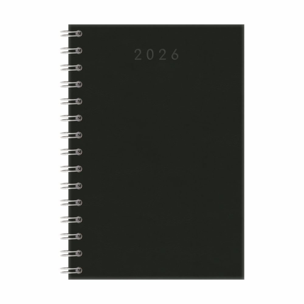 Agenda Executiva Diária Cristal School 320 Páginas 13,8x20 cm Redoma Capa Dura