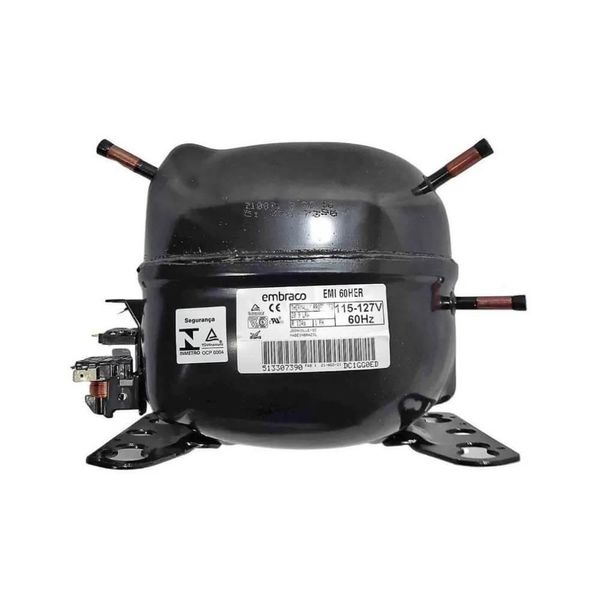 Compressor Embraco 1/6 Hp R134 EMI60HER - 110V