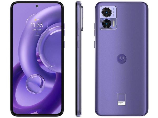 Smartphone Motorola Edge 30 Neo 256GB Lilás 5G Octa-Core 4GB RAM 6,3” Câm. Dupla + Selfie 32MP