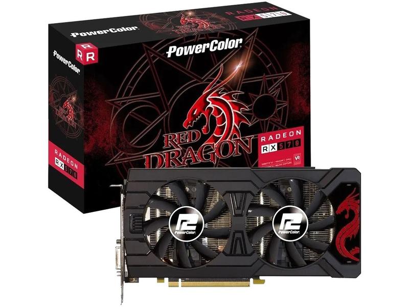 Placa de Vídeo Power Color Radeon RX 570