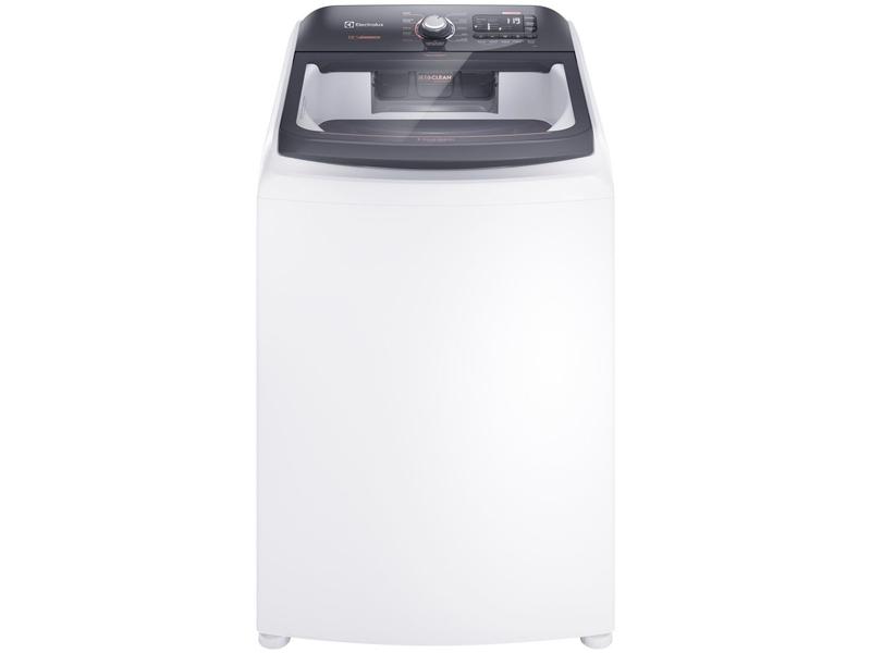 Lavadora de Roupas Electrolux Premium Care LEC15 15kg Cesto Inox Branca