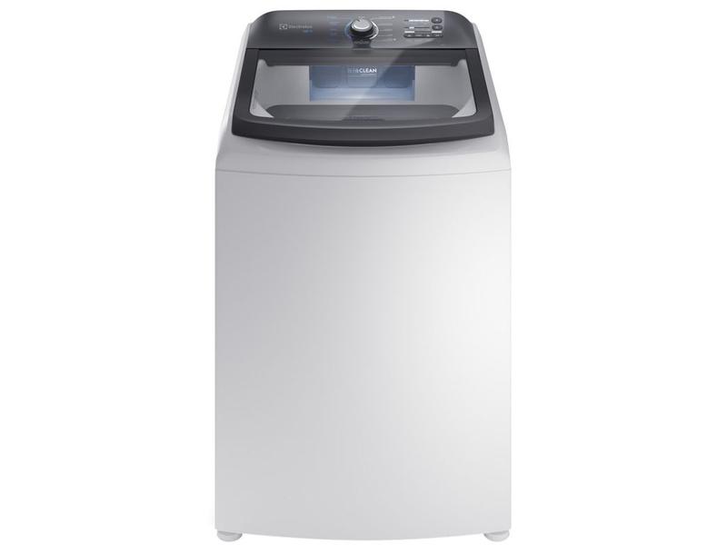 Lavadora de Roupas Electrolux Efficient LEE18 18kg Cesto Inox 11 Programas Branco