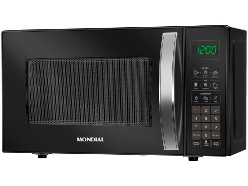 Micro-ondas de Bancada Mondial MO-01-21-B 21L 1200W Preto Digital