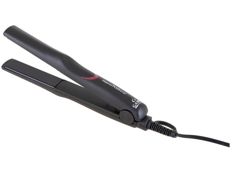 Prancha GA.MA Italy Eleganza Plus 210ºC Preto Bivolt Cerâmica Ion Antifrizz