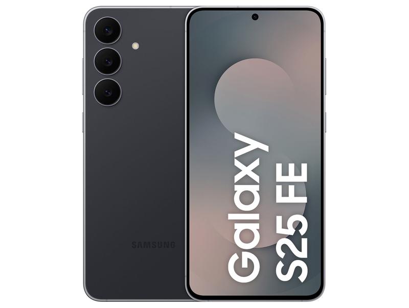 Smartphone Samsung Galaxy S25 FE 256GB 5G 8GB RAM JetBlack 6,7" Câm. Tripla + Selfie 12MP