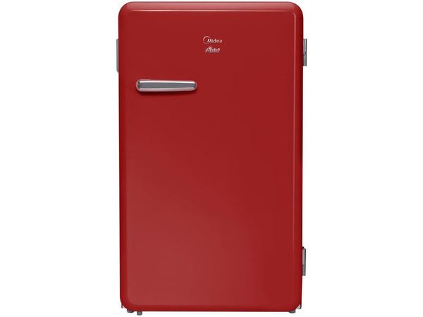 Frigobar Midea 95L Vermelho Retrô