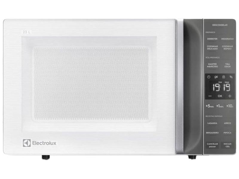 Micro-ondas Electrolux Efficient ME23B 23L Branco 1100W com Descongelamento Assistido