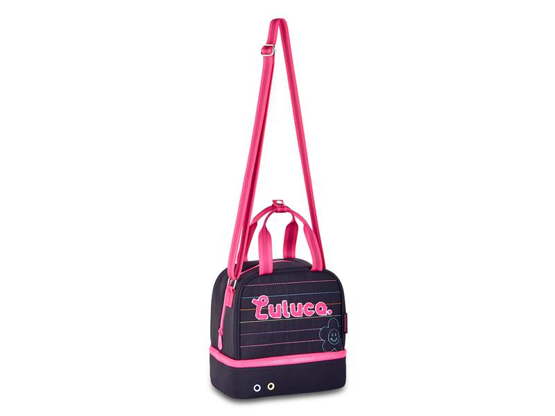 Lancheira Térmica Escolar LU24613 Luluca Clio Style Compartimento Duplo