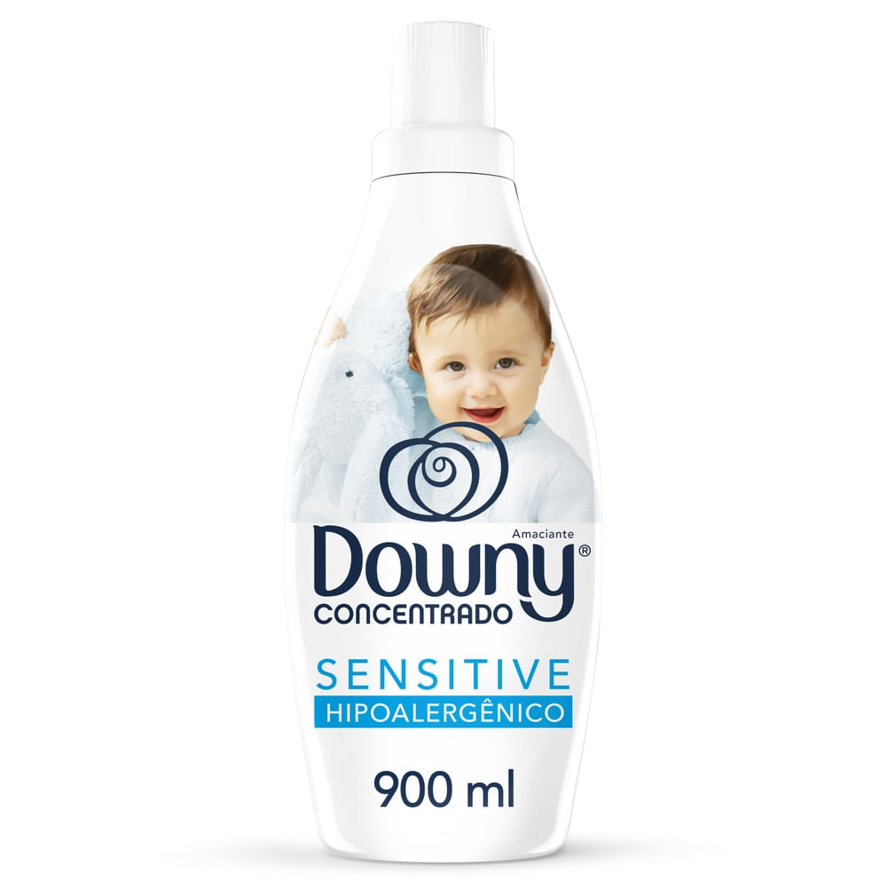 Amaciante Concentrado Hipoalergênico Downy Sensitive Líquido 900ml