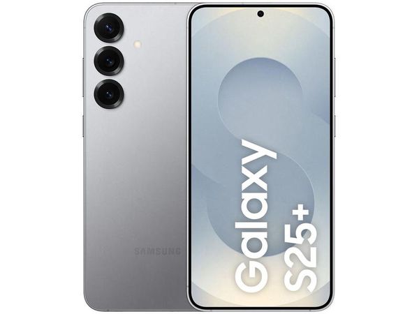 Samsung Galaxy S25+ 5G 512GB Galaxy AI Prata 6,7" 12GB RAM Câm. Tripla 50+12+10MP Bateria 4900mAh Dual Chip