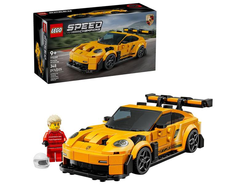 Blocos de Montar Lego Speed Champions Supercarro Porsche 911 GT3 RS 348 Peças