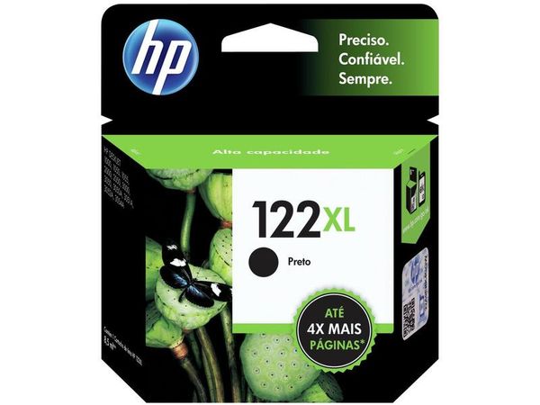 Cartucho de Tinta HP 122 XL Preto