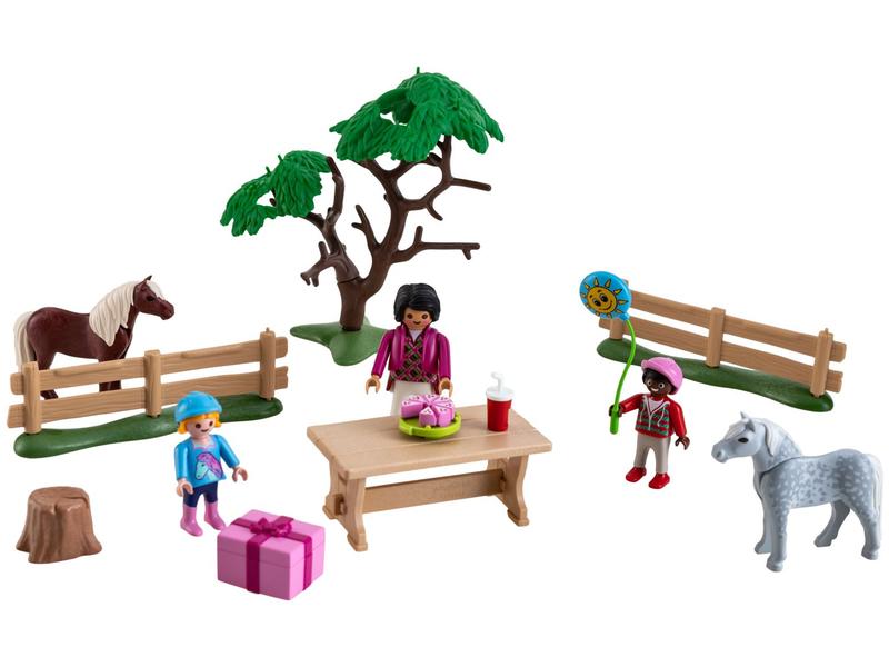 Playset Infantil Fazenda dos Pôneis Sunny Festa de Aniversário 81 Peças