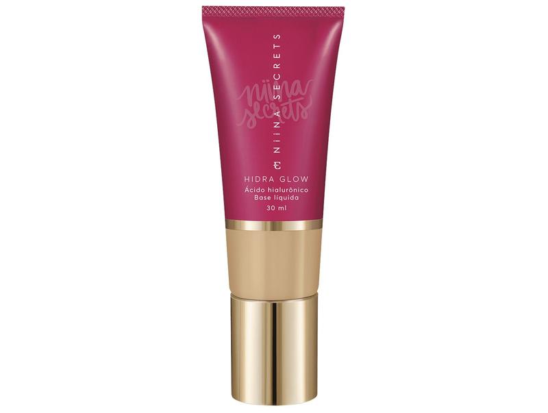 Base Eudora Niina Secrets Hydra Glow Líquida Cor 25 30ml