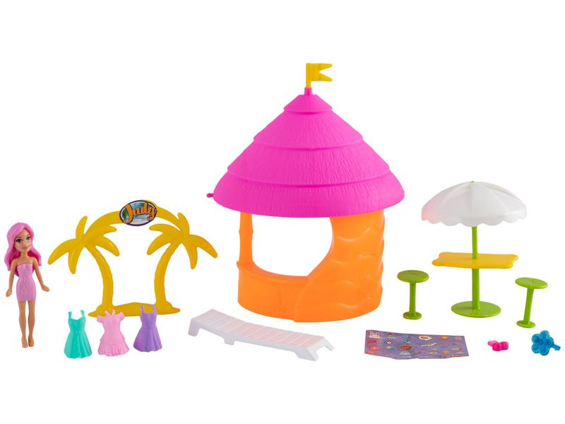 Playset Infantil Cabana Judy Samba Toys Aqua Park com Acessórios 7 Peças