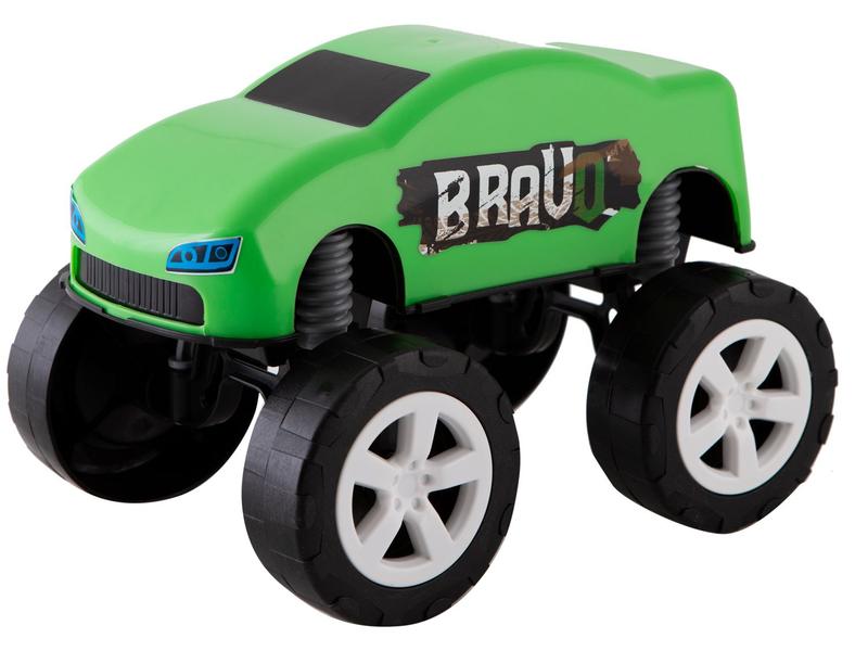 Carrinho Infantil Educativo Xplast Bravo Colorido 3 a 4 Anos