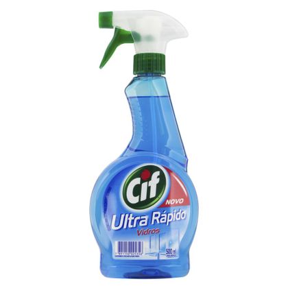 Limpa Vidros Líquido Cif Ultra Rápido Spray 500ml