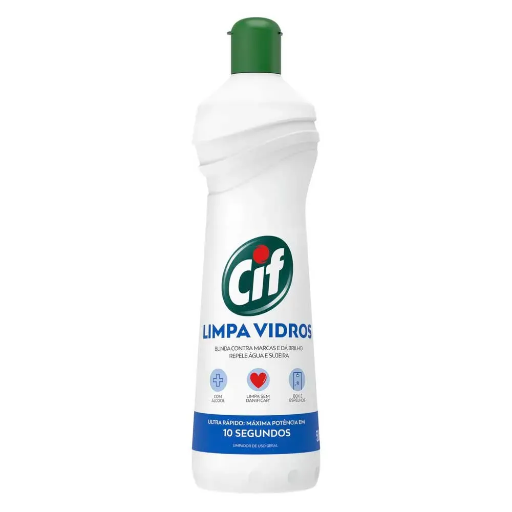 Limpa Vidros Líquido Cif Ultra Rápido Squeeze 500ml