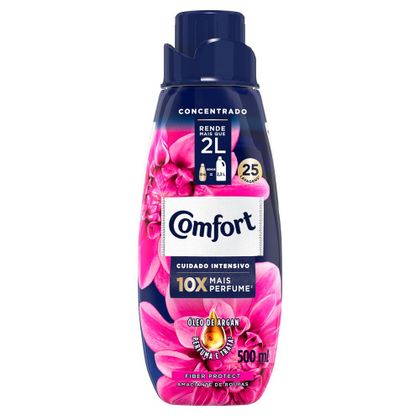 Amaciante Concentrado Comfort Expert Care Hydra Sérum Líquido 500ml
