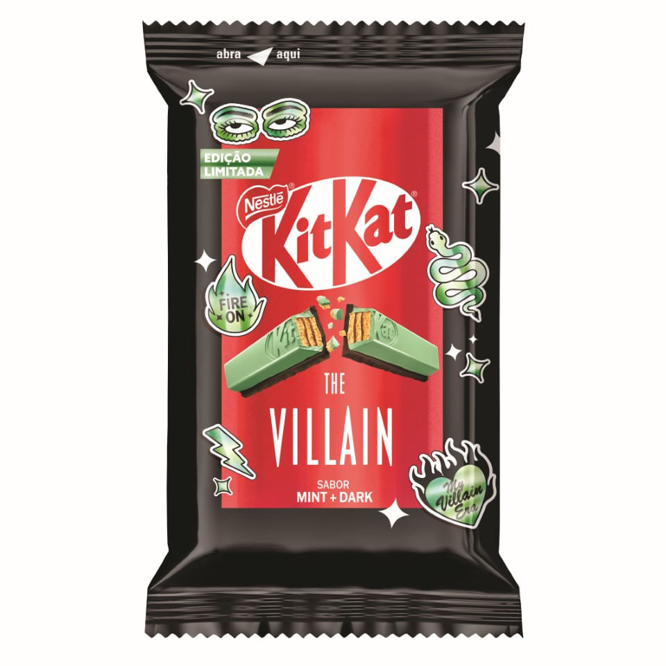 Chocolate Dark Mint Kit Kat Nestlé 41,5g Amargo
