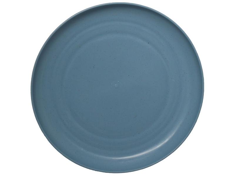 Prato Raso Azul de Sobremesa Redondo 15cm Hauskraft FBBU012/AZ