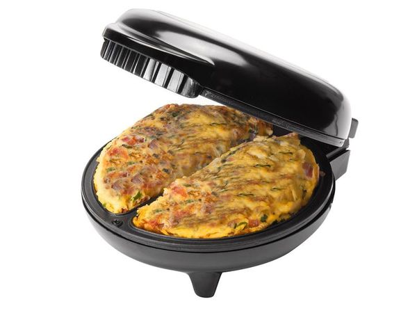 Omeleteira Elétrica Lenoxx Preta Gourmet Inox