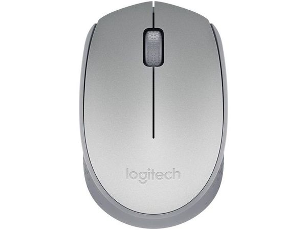 Mouse sem Fio Logitech Óptico 1000DPI 3 Botões