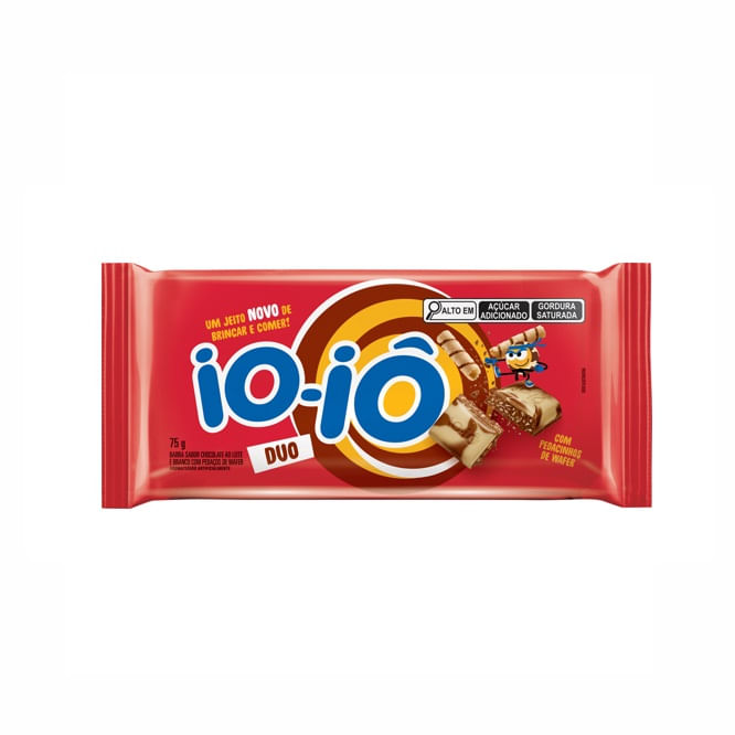 Chocolate ao Leite e Branco Ioiô Hershey's 75g Crocante
