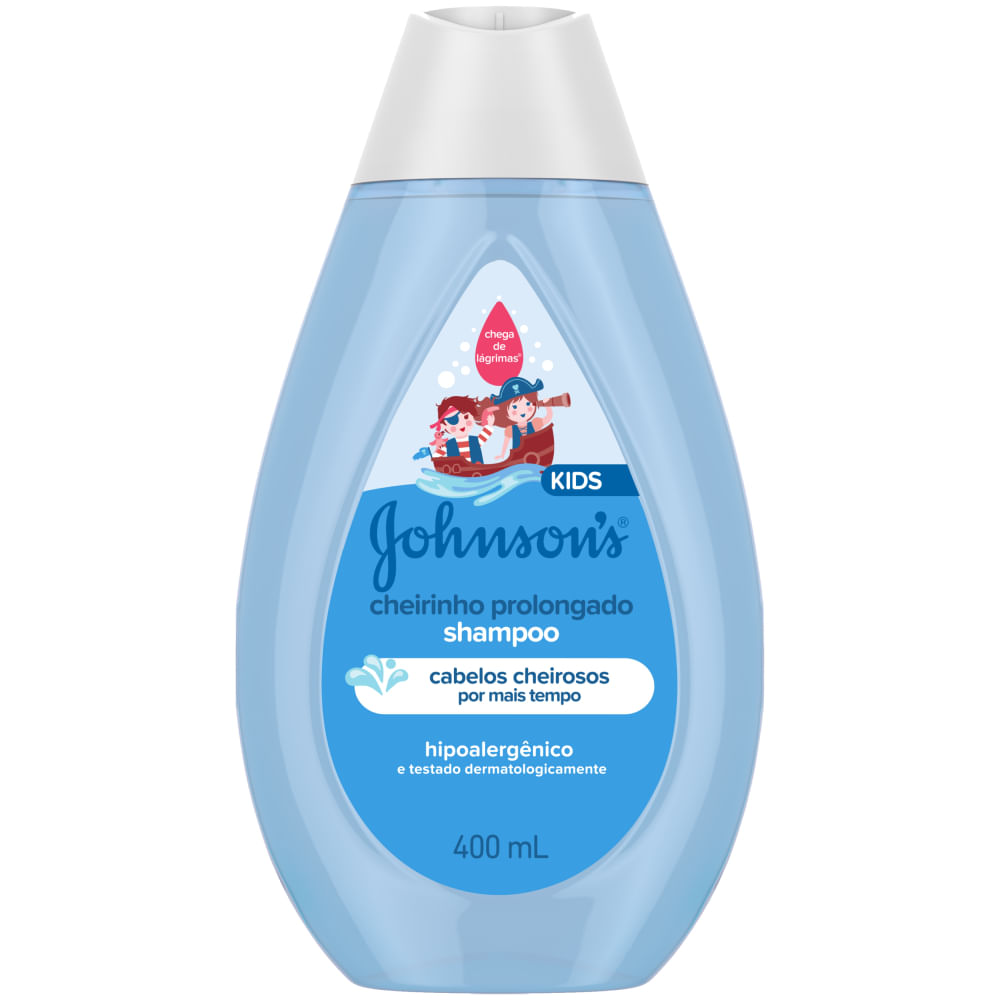 Shampoo Cheirinho Prolongado 400ml Johnson's Baby Infantil Sem Sulfato
