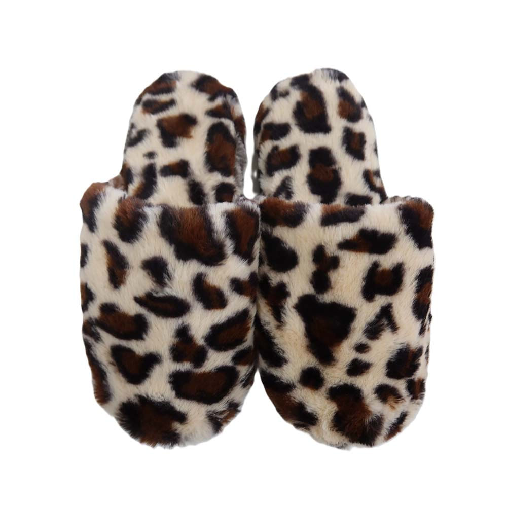 Pantufa Feminina Onça Bege Basic+ Nº 37/38
