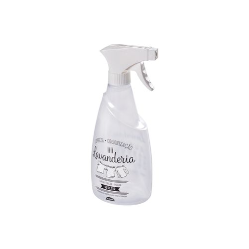 Borrifador Plástico PET 580ml Plasútil Multiuso Decorado BPA Free