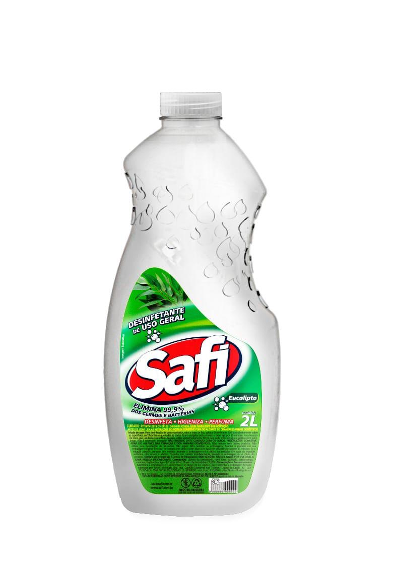 Desinfetante Bactericida Safi Líquido Eucalipto 2L