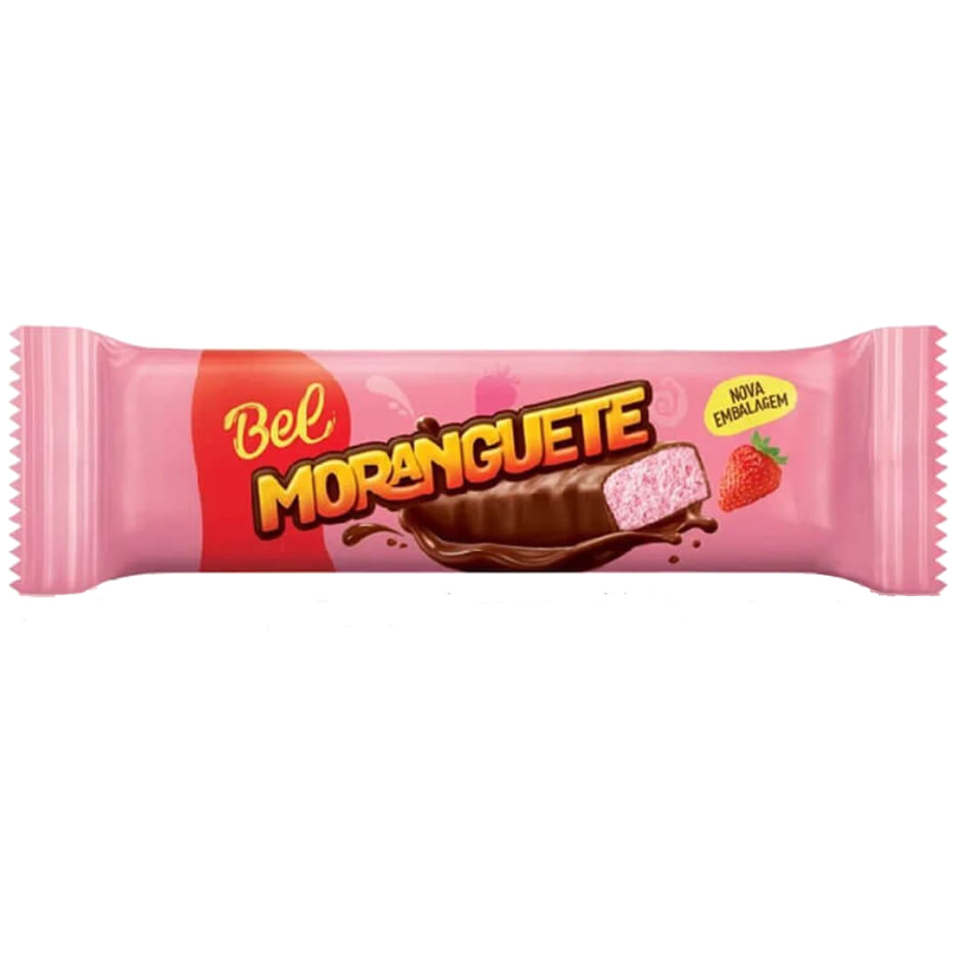 Bombom Morango Moranguete Bel 13g Sem Glúten