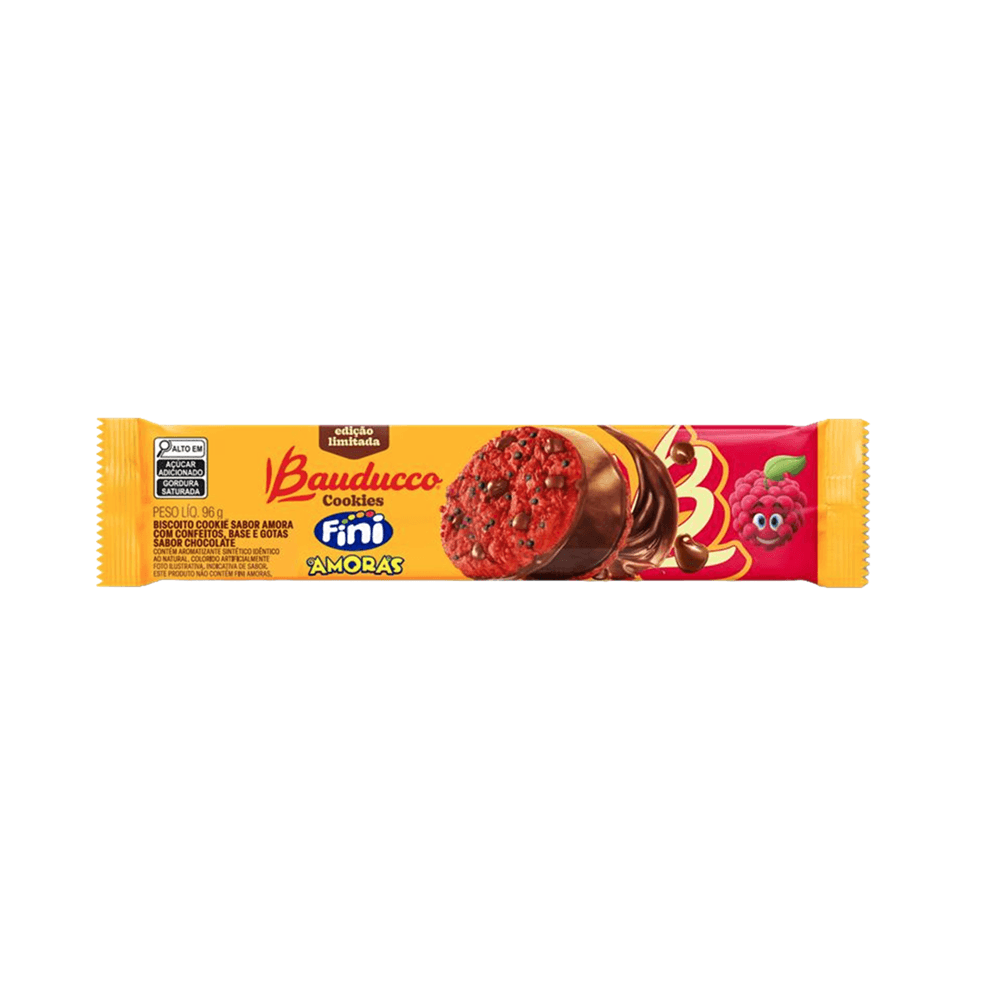 Cookie Amora Bauducco Fini 96g Crocante