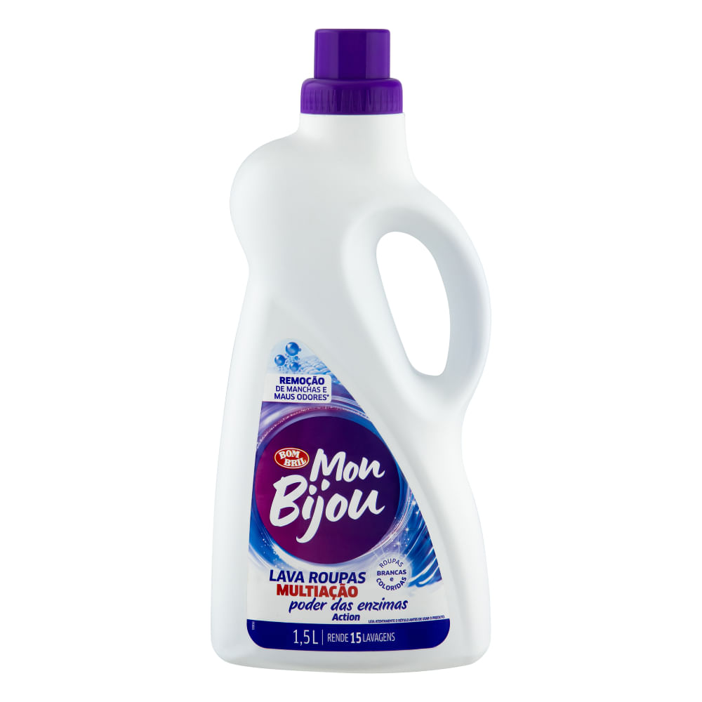 Sabão Líquido Multiação Mon Bijou 1,5L