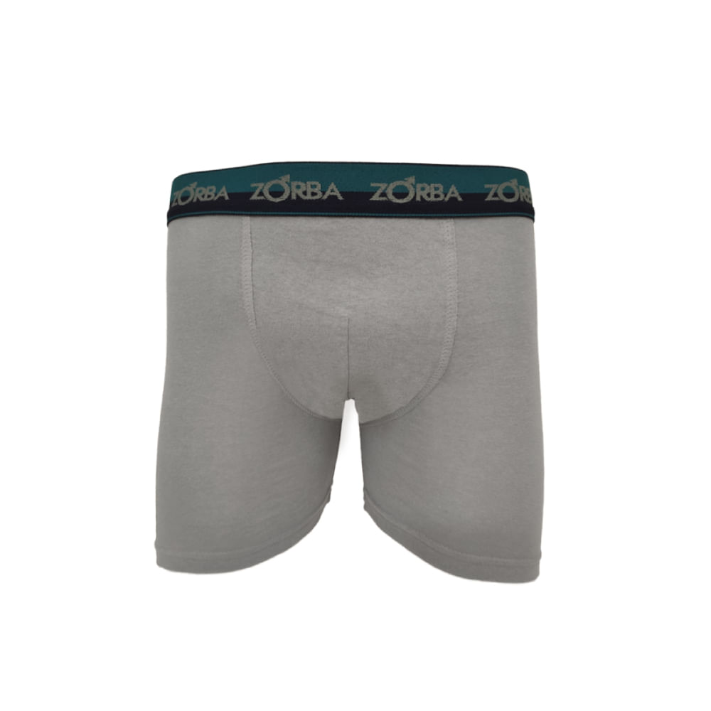 Cueca Boxer Masculina Zorba Max Mescla M