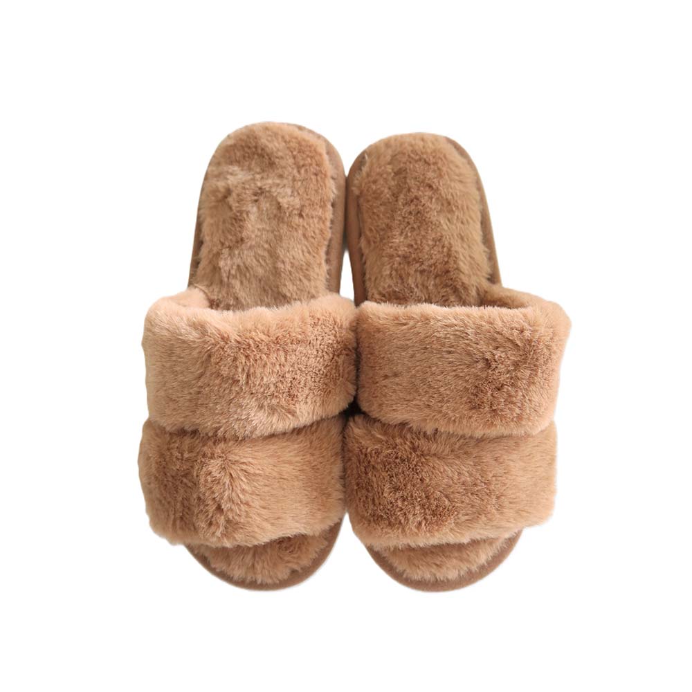 Pantufa Feminina Casual Bege Basic+ Nº 37/38