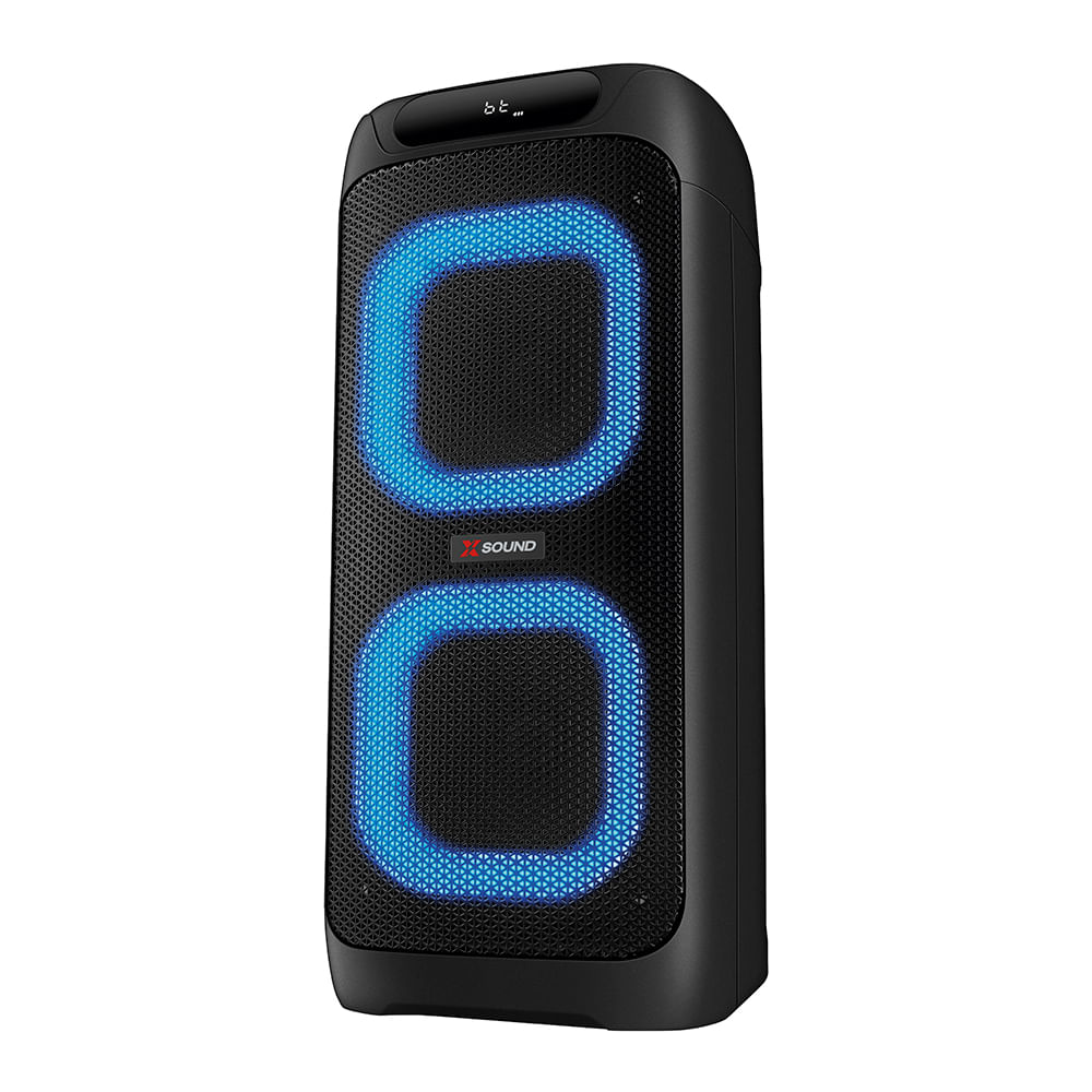 Caixa de Som Portátil Bluetooth Mondial Party Box Xsound 800W PBX-800 Preto