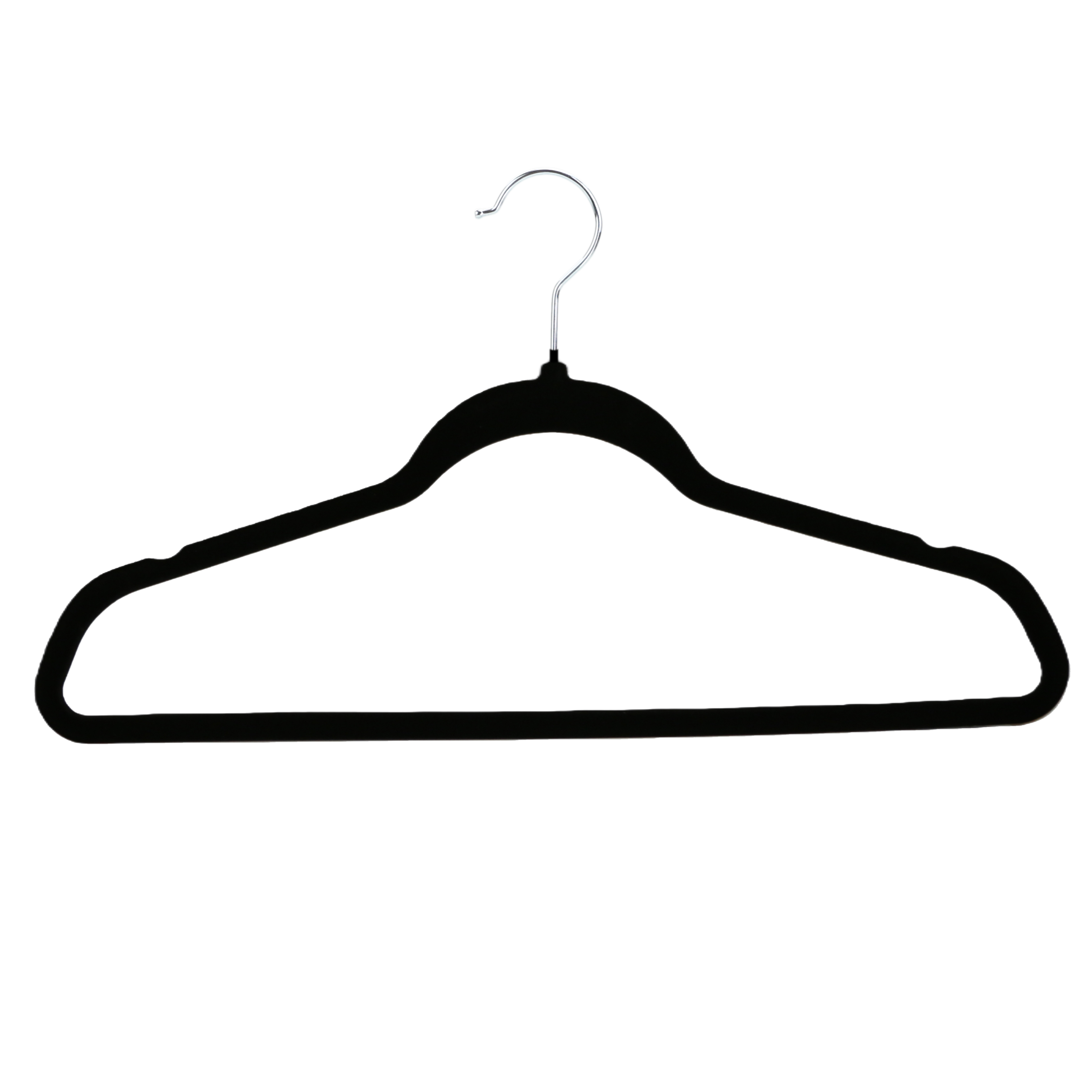 Conjunto de Cabides Veludo 3 Peças Casual Home Antideslizante