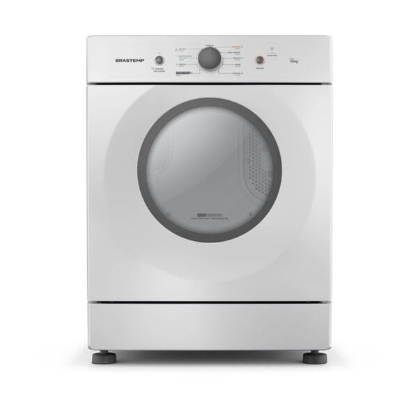 Secadora de Roupa Piso Brastemp 10kg Bsr10bb Branca