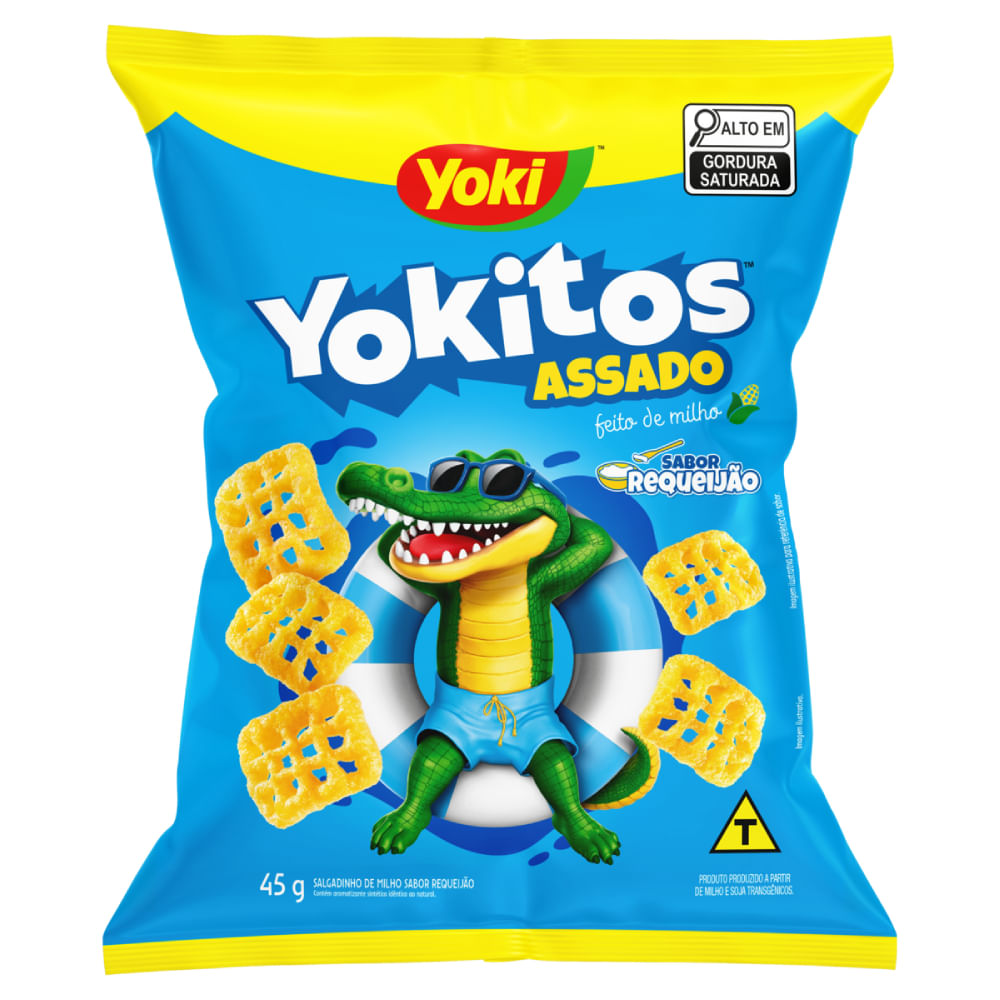 Salgadinho Queijo Yokitos 45g