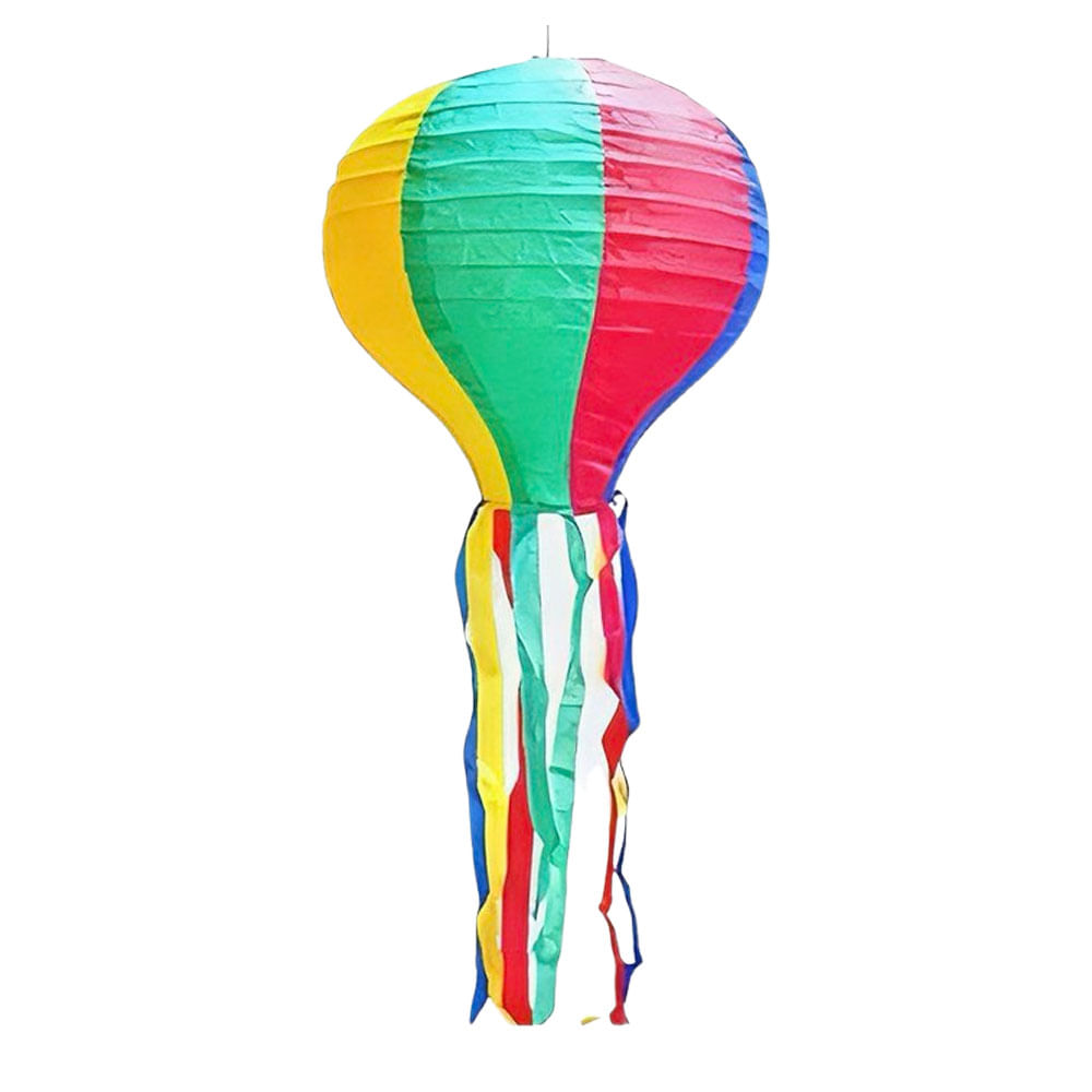 Balão Festa Junina Oval Festive FJ-002 Papel e Ferro 30cm