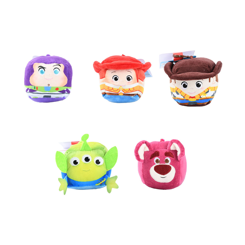 Pelúcia Chaveiro Quadrada Toy Story Brink+ 8x8cm Sortido