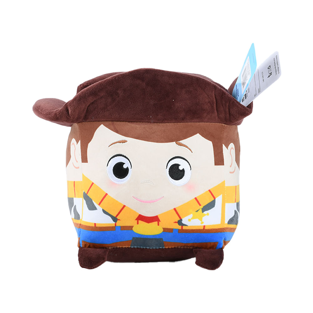 Pelúcia Quadrada Infantil Brink+ Toy Story Woody 20cm