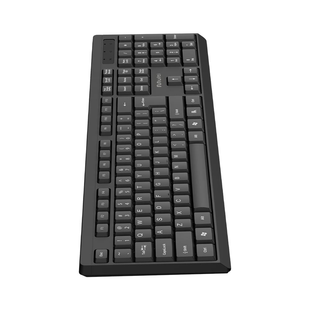 Teclado Sem Fio Multilaser TS10 USB ABNT2 Preto TC607