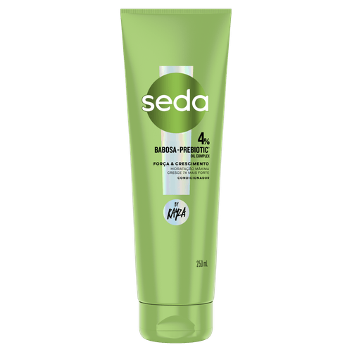 Condicionador Força e Crescimento 250ml Seda by Rayza com Babosa e Óleo de Argan